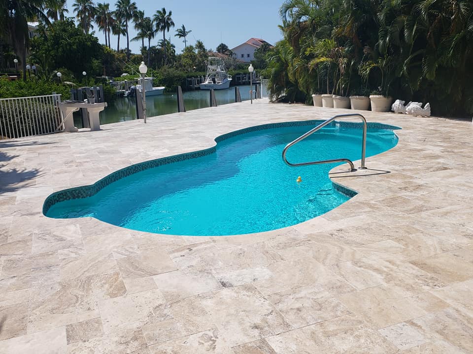 Pool remodeling Key Largo FL